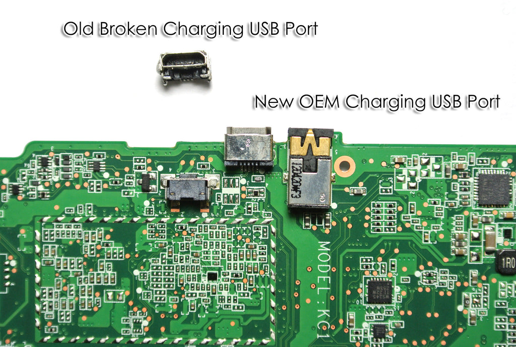 Amazon Kindle Fire D01400 Broken USB Charging Port Repair Service