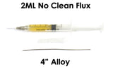 2ML MG Chemicals #8341 Flux & 4" Chipquik Alloy